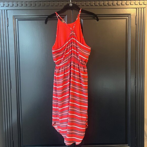 Soprano - Striped elastic waist racer back dress - Size Small - Picture 3 of 5